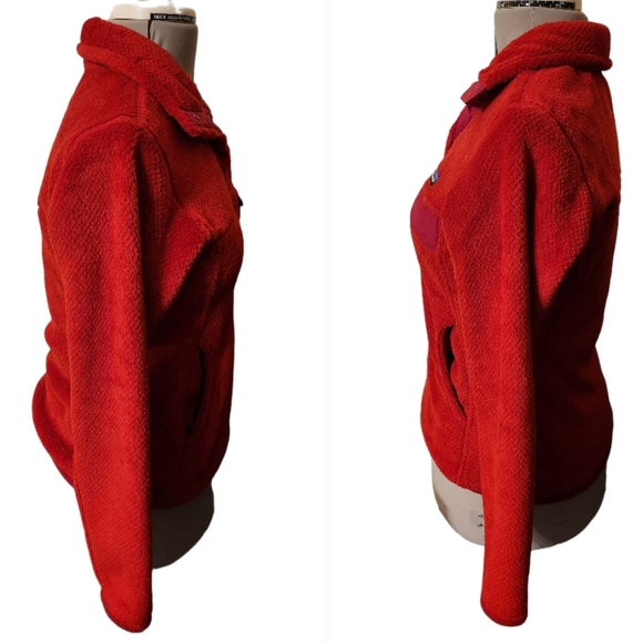 Patagonia ReTool Snap-T Polartec Pullover Fleece Red Women’s Size S - Picture 9 of 16